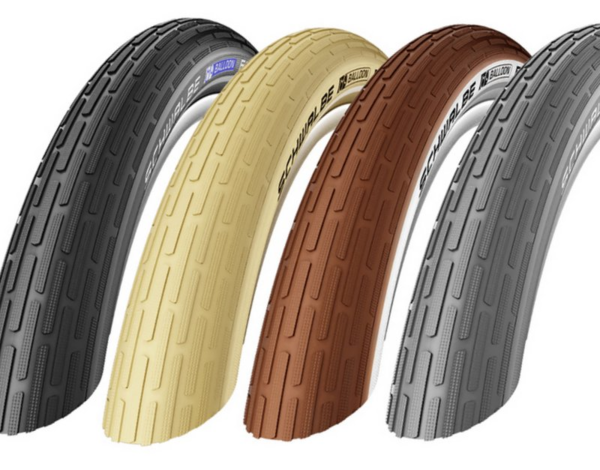 All colors of the Schwalbe Fat Frank HS375