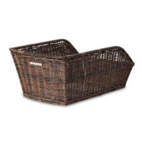 Basil Cento Rattan Look Rear basket Nature Brown - Ebikesupply