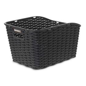 Basil Waeve Wp Rear basket Black - Ebikesupply