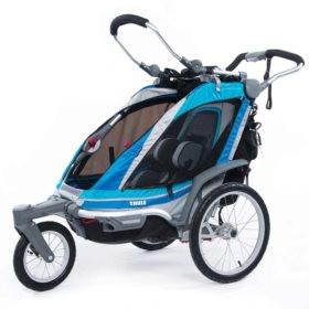 Thule Chinook2 Aqua withStroller Jog Kit & 1st Yr of Life Acc. 2 Child