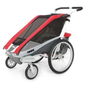 Thule Cougar2 Red with Strolling Kit 2 Child