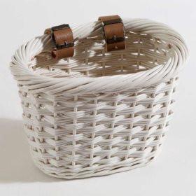 Nantucket Cliff Road Kids Wicker Basket Strap Mount 11X9X7.5