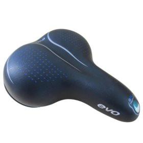 EVO Gel Comfort 205 ES Saddle 238 x 205mm Unisex Black