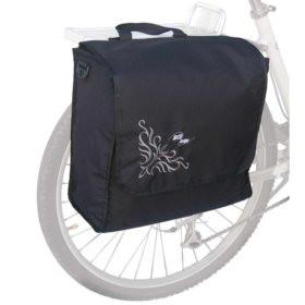 Inertia Designs Satchel Pannier - Black (Single Side) 14" x 6" x 13"