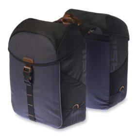 Basil Miles Double Bag Double bag Black Slate - Ebikesupply