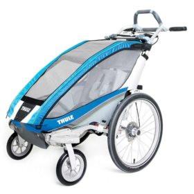 Thule CX1 Blue with Strolling Kit 1 Child