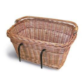 Basil Davos Basket Varnished Natural - Ebikesupply