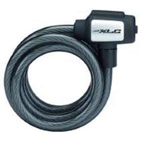 XLC LO-L08 Coil Cable Lock Al Capone 12mm/6Ft. withkeys
