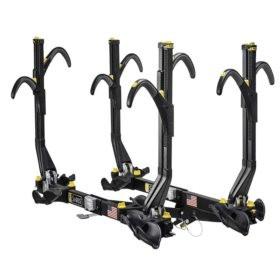 Saris Superclamp Hitch mounted bike rack 4 bikes