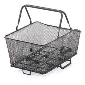 XLC rear QR Basket Top Mount withHardware wire 16X13X10" Blk