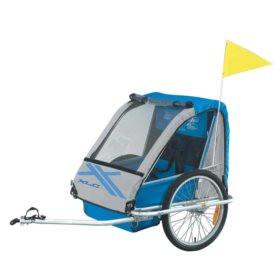 XLC TR-01 Kid Trailer 2 Seat Bl/Gy Alloy Frame and Wheels