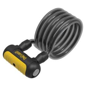 OnGuard Revolver X4P Coil 8138 Cable with key lock 12mm/185cm