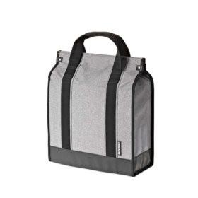 Basil Route Shopper Bike Bag 17523 Grey - Ebikesupply