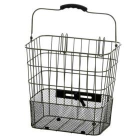 XLC Side Basket Pannier withEz Mount wire/mesh 13X9.5X12.5"