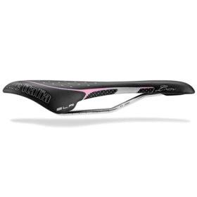 Selle Italia SLR Lady Flow Black Ti 316 Tubular Rail S3 Fit