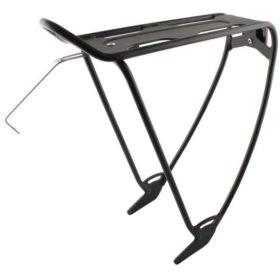 EVO Reid Rear rack With top plate Adjustable sliders Black anodized