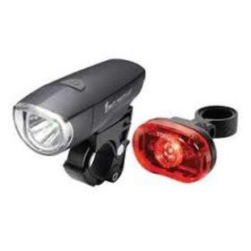 XLC 1 Watt Compact LED headlight AAA Bk