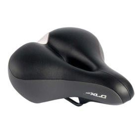 XLC UL Comfort Saddle Mens 265X210mm/684g Bk/Gy vinyl cover